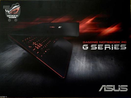 ASUS 15.6 "σημειωματάριο τυχερού παιχνιδιού Republic of Gamers GL552VW...